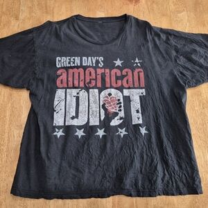 Green Day's American Idiot Broadway 2012 Tour T Shirt Top